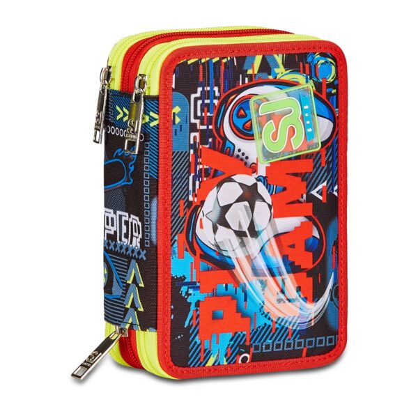 Astuccio 3 Zip Seven Junior Funnygoal