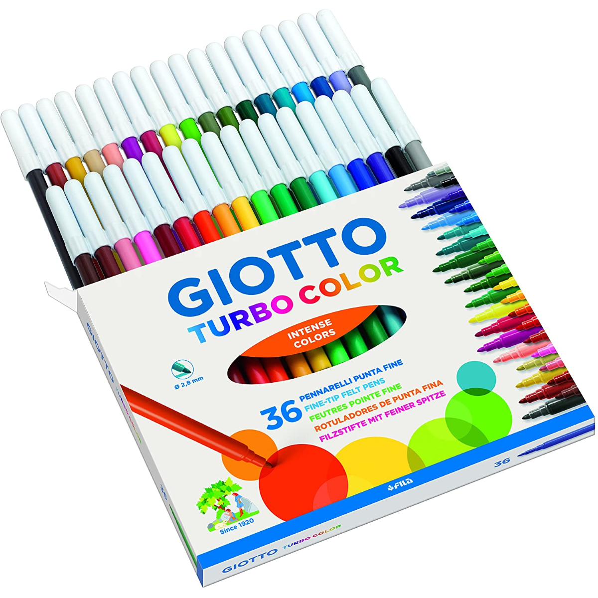Pennarelli Giotto Turbo Color 36 Pz