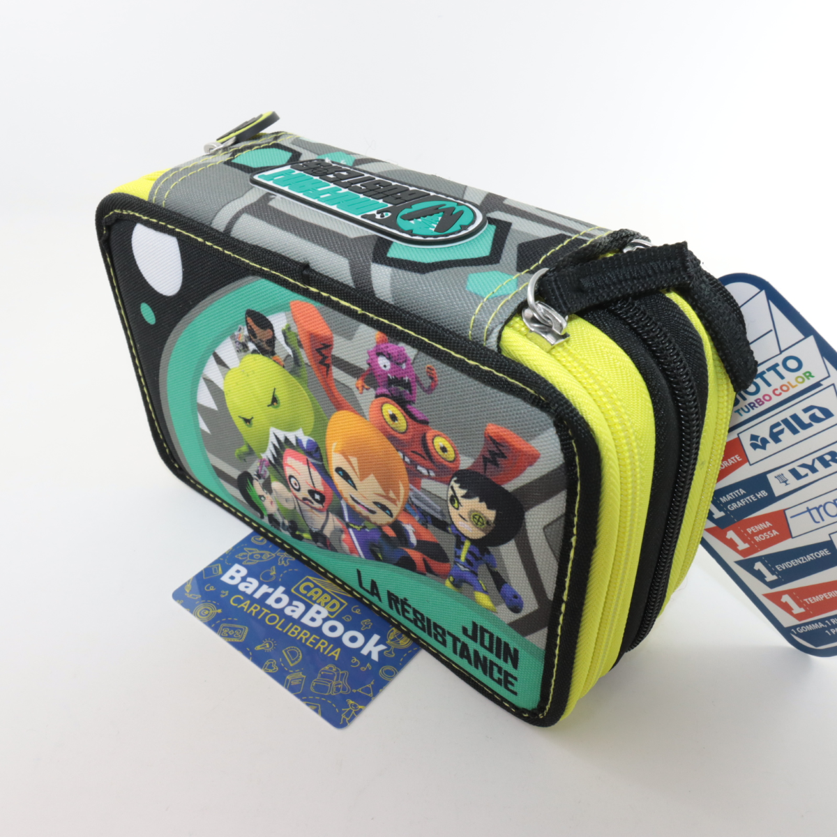 Astuccio 3 Zip Panini MUTANT BUSTERS