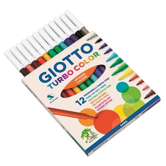 Pennarelli Giotto Turbo Color 12 Pz