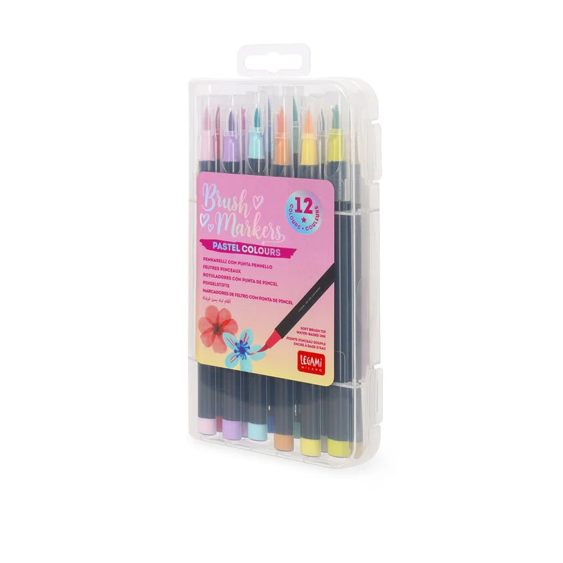 Set di 12 Brush Legami-Pastel Colours