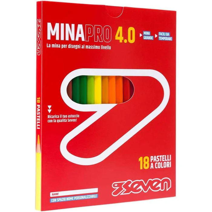 Pastelli Seven Mina Pro 4.0 18 Pz