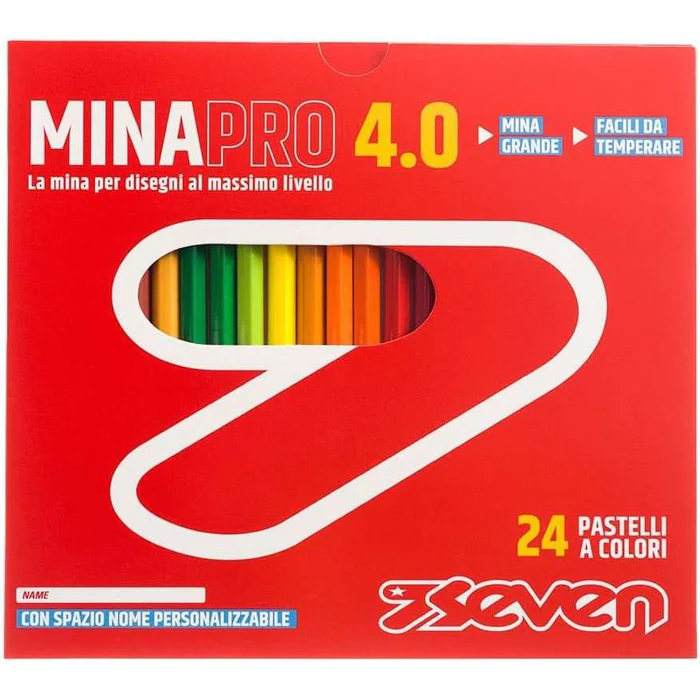 Pastelli Seven Mina Pro 4.0 24 Pz