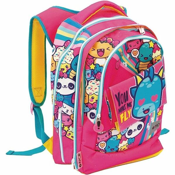 GoPop Zaino Estensibile Round LOVE&PEACE