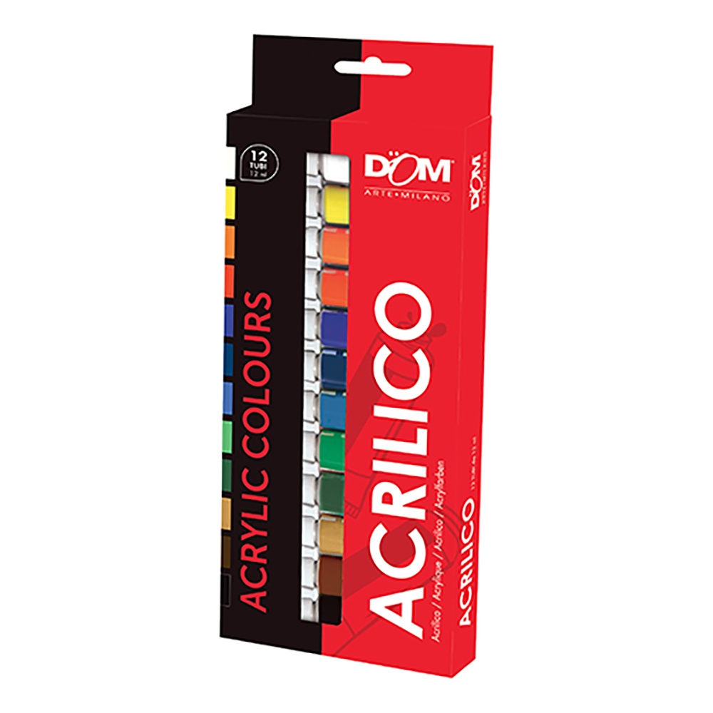 Colori Dom Acrilici 12 colori