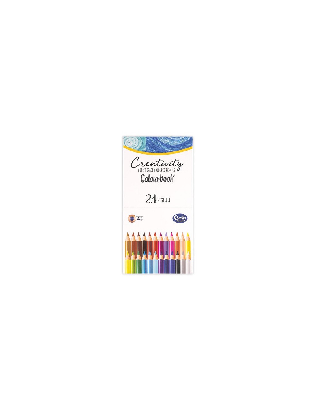 Pastelli Colourbook Artist Grade Creativity 24 Pz