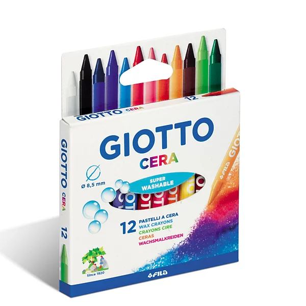 Pastelli Giotto Cera 12 Pz