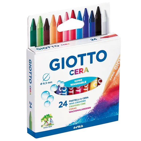 Pastelli Giotto Cera 24 Pz