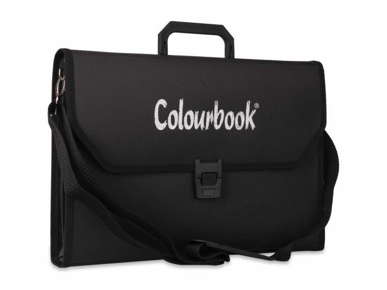 Valigetta Porta Disegni Colourbook Nero 26x39cm