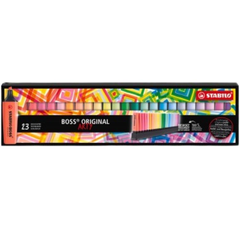 Evidenziatori Stabilo Boss Original Party 23 pz