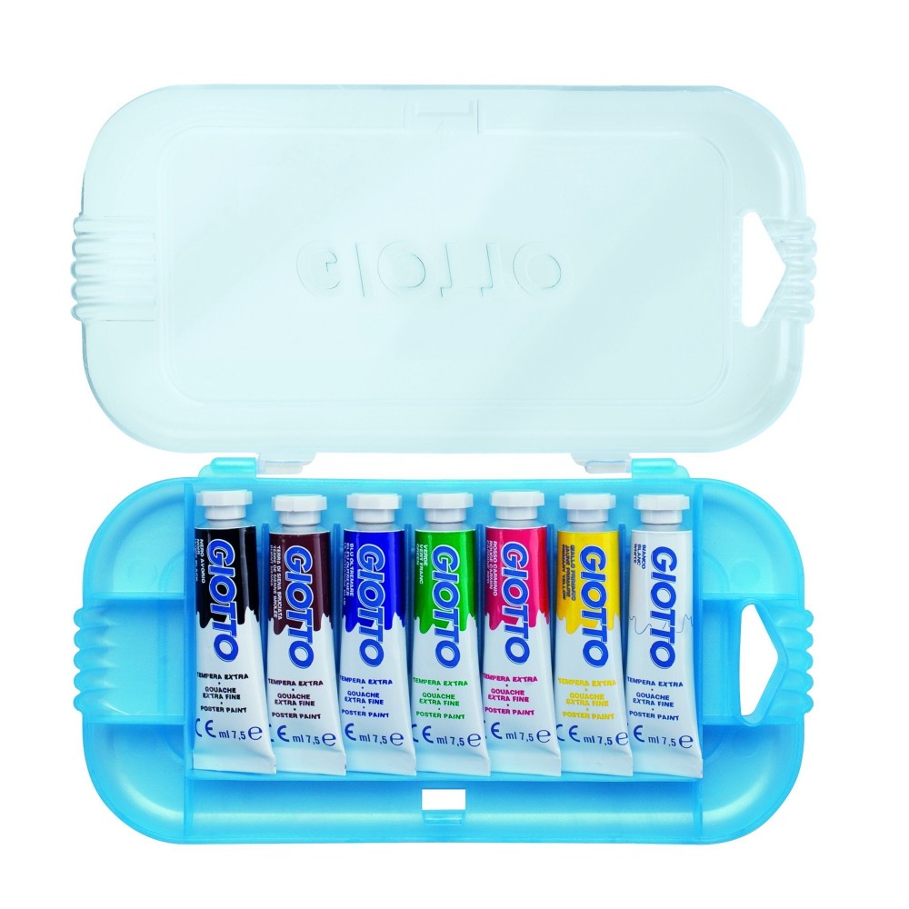Colori A Tempera Giotto Extra Fine Da Pz 7 Tubetti