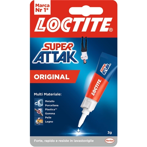 Colla Super Attak Original Plus Loctite