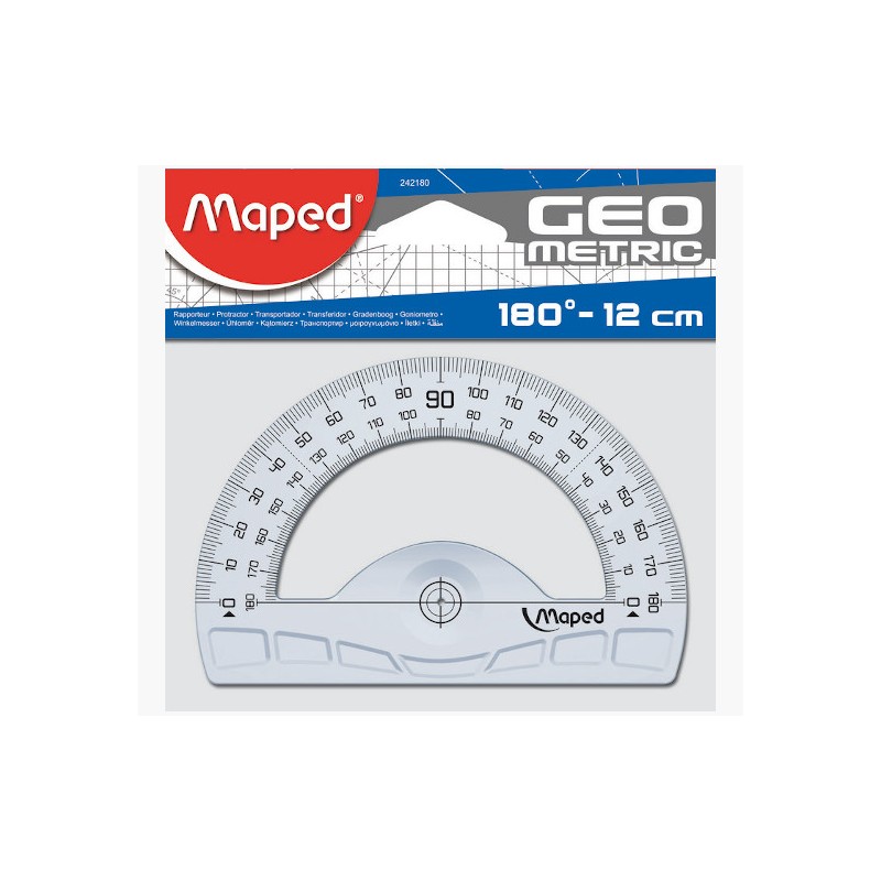 Goniometro Maped 180° -12 cm Geometric