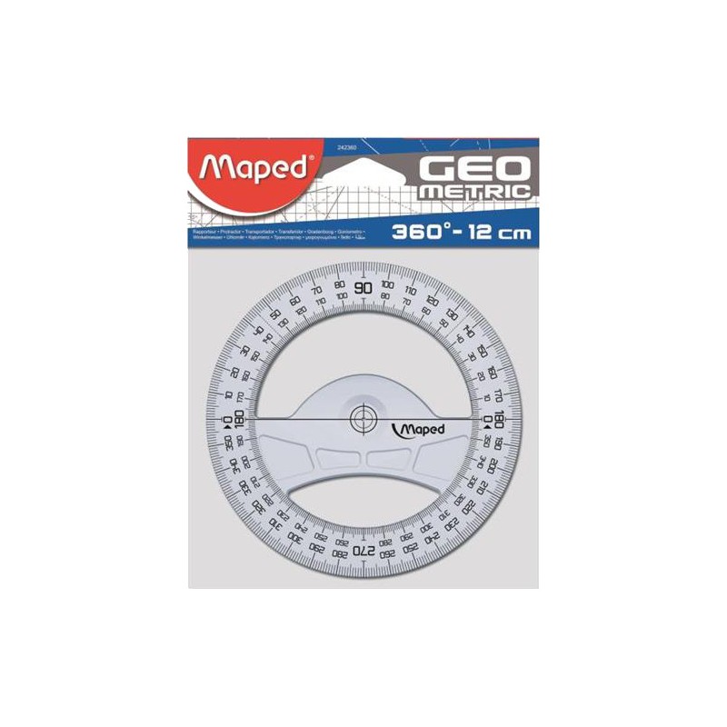 Goniometro Maped 360° cm 12