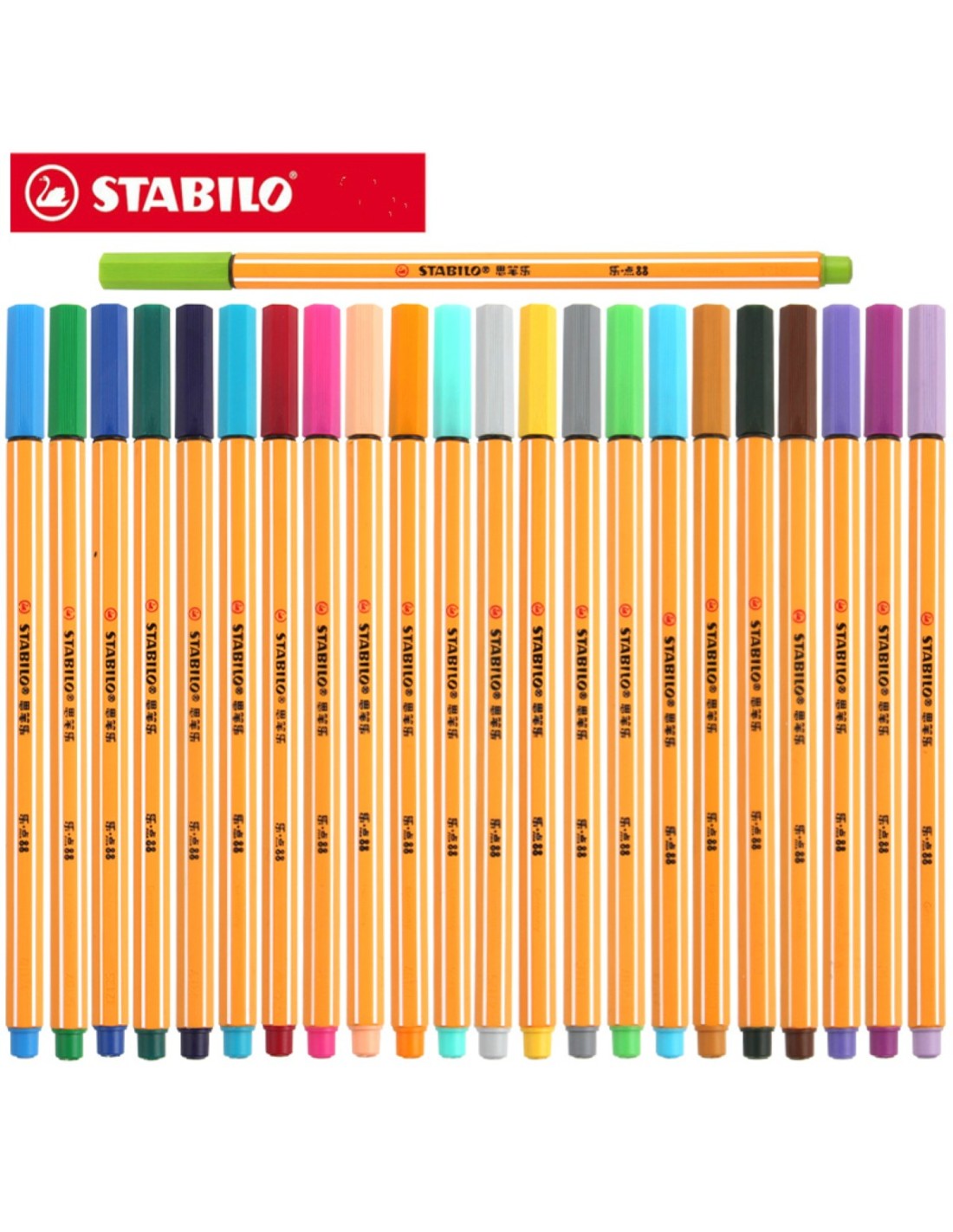 Pennarello 0.4 mm Stabilo Pen 88