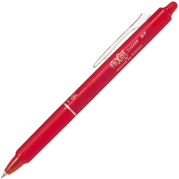 Penna Pilot Frixion Cancellina a Sfera 0.7 mm Inchiostro Rosso