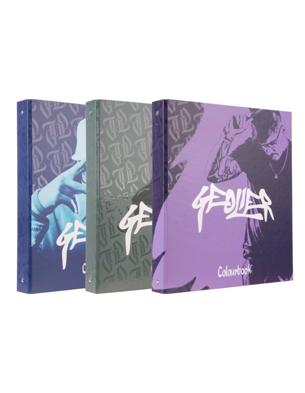 Raccoglitore 4 anelli Colourbook Geolier