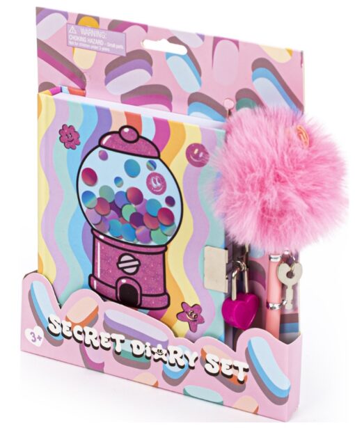 Diario Segreto Con Penna, Candy Tri-Coastal Design