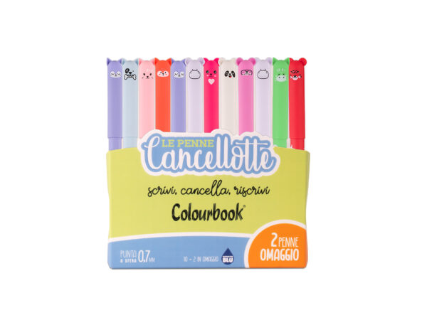 Set 10 Penne Cancellotte +2 In Omaggio – Inchiostro Blu