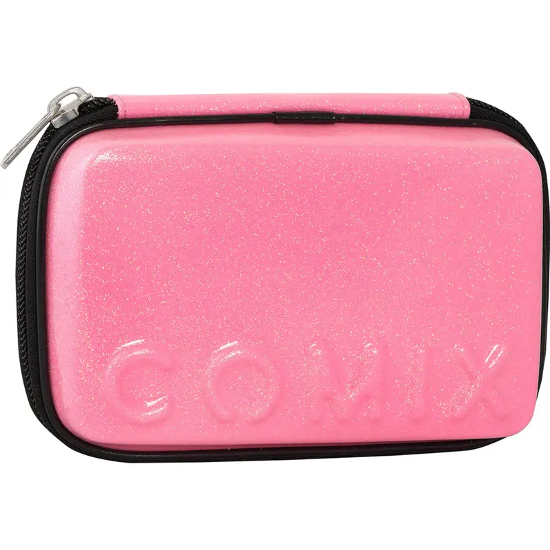 astuccio maxi zip comix classic glitter rosa