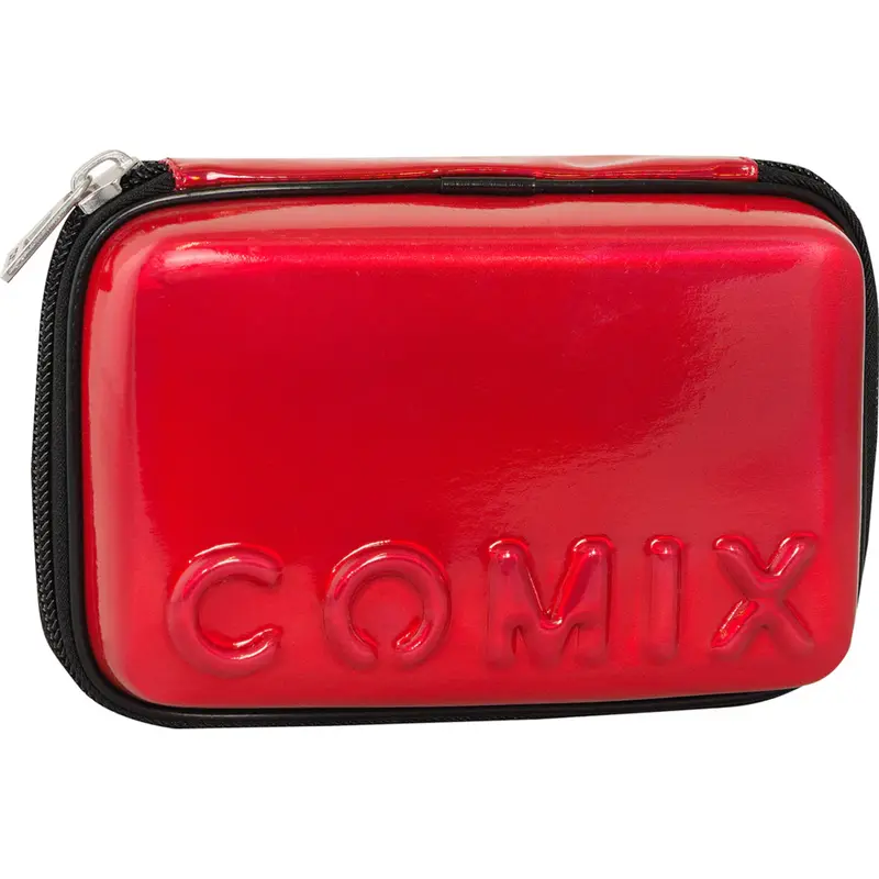 astuccio maxi zip comix classic rosso