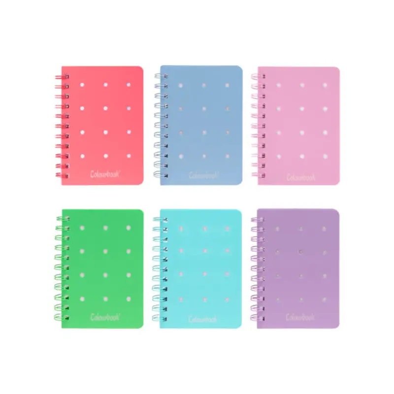 quaderno a spirale a6 pin it righe medie e superiori colourbook