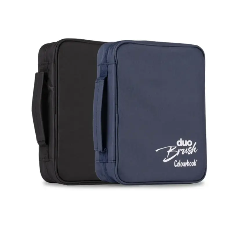 valigetta 120 pennarelli professionali con doppia punta duo brush colourbook