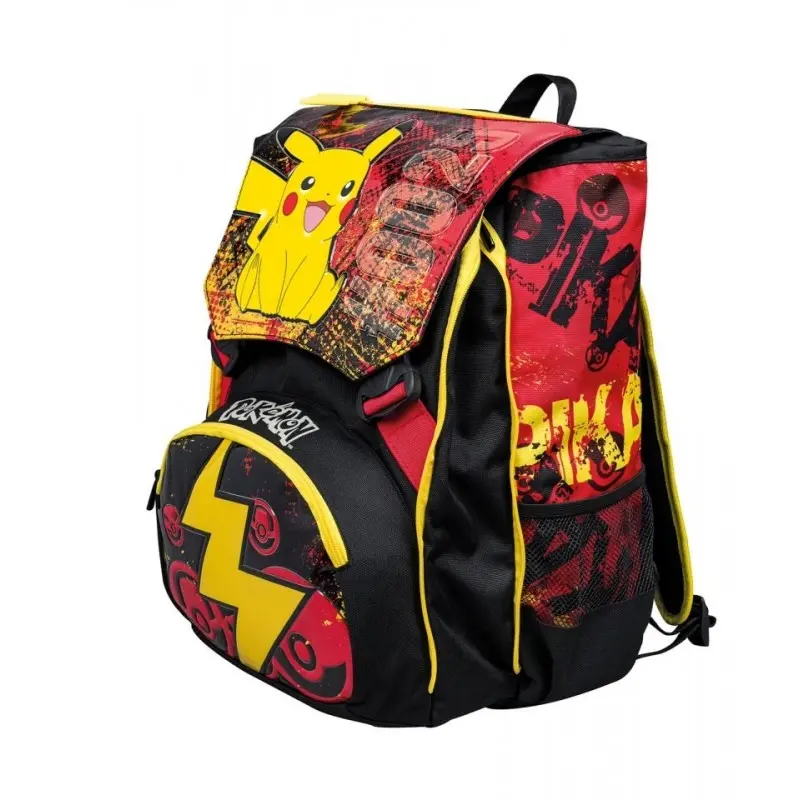 zaino scuola pokemon sdoppiabile big flame scarlet