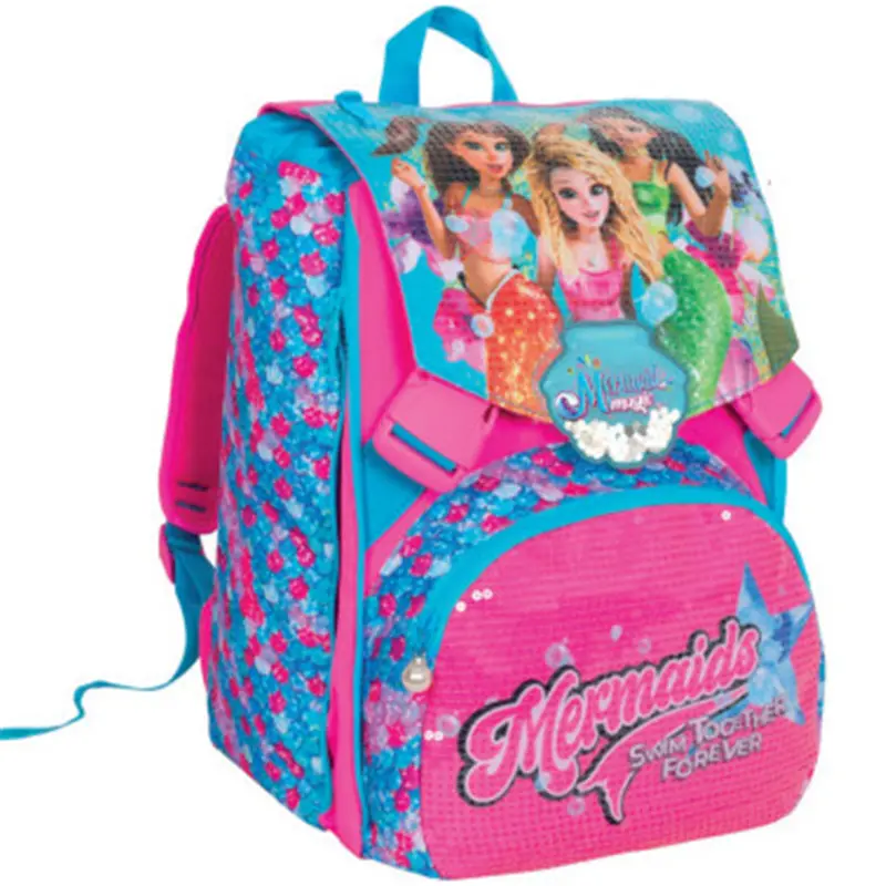 zaino scuola sdoppiabile big mermaid magic