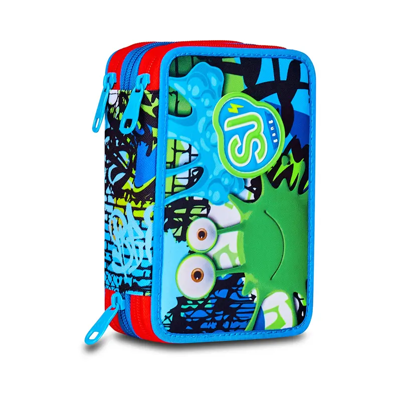 astuccio 3 zip fantasys boys sj gang