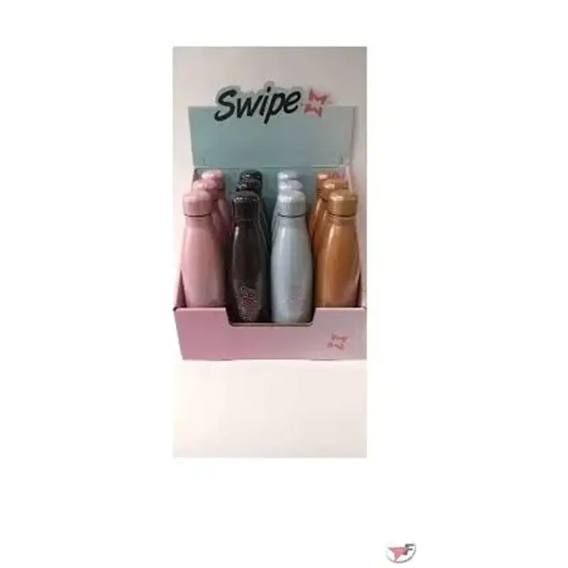 borraccia termica swipe glitter