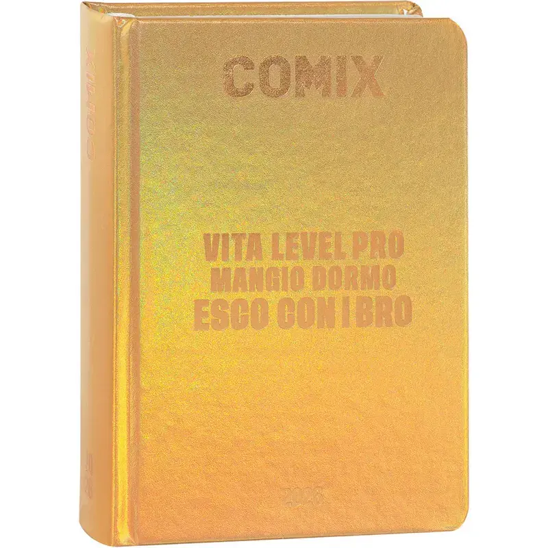 diario 16 mesi 202526 comix giornaliero standard oro