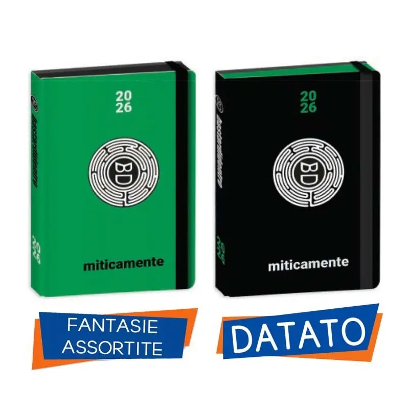 diario pocket 16 mesi bastardi dentro 20252026 seven