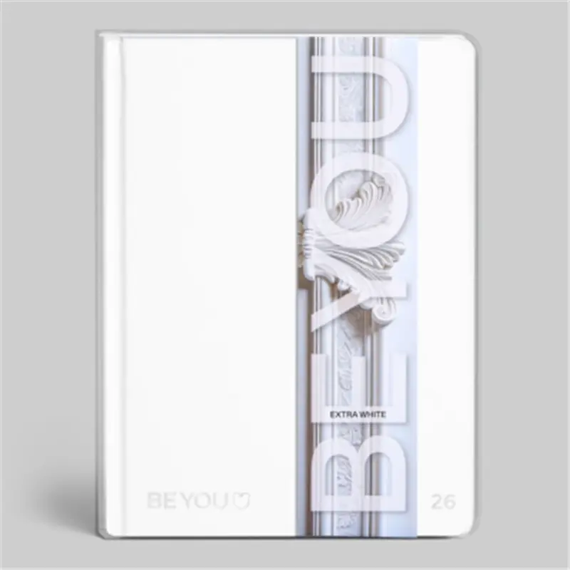 diario scuola standard be you extra white datato 12 mesi 20252026