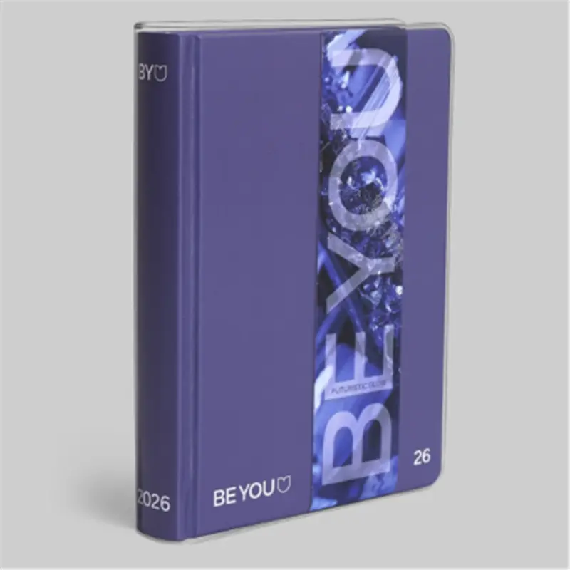 diario scuola standard be you futuristic glow datato 12 mesi 20252026