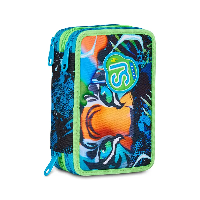 astuccio 3 zip air tiger sj gang