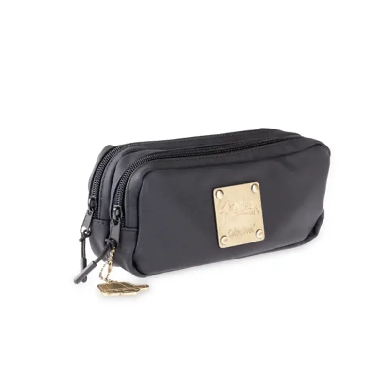 astuccio due scomparti black rubber geolier colourbook