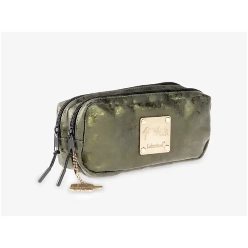 astuccio due scomparti green quartz geolier colourbook