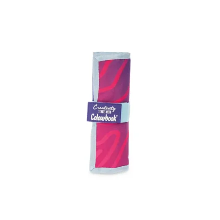 astuccio portapastelli a rotolo creativity 24 pastelli colourbook