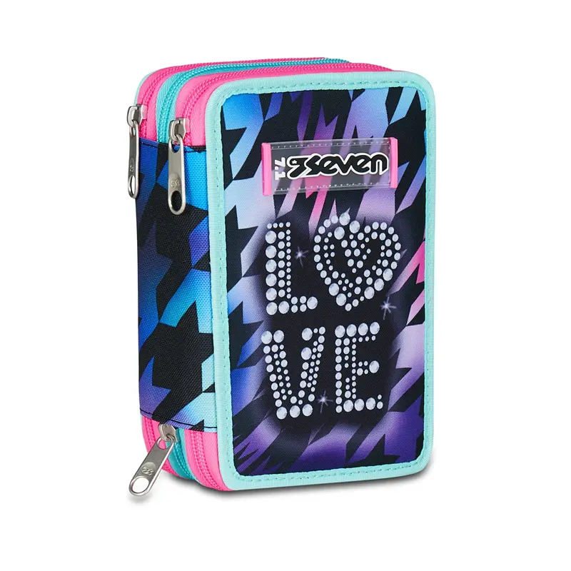 astuccio sevenr 3 zip glow love