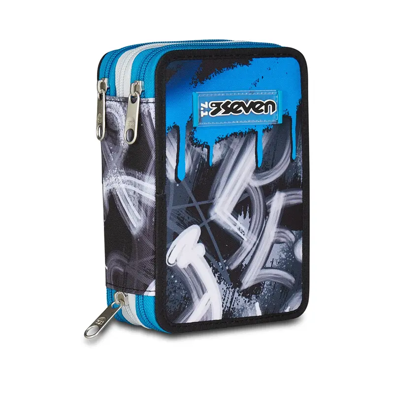 astuccio sevenr 3 zip quick graffiti boy