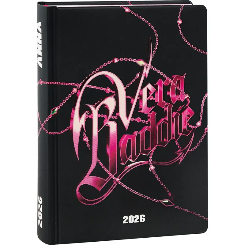 diario anna 16 mesi 202526 giornaliero col nero