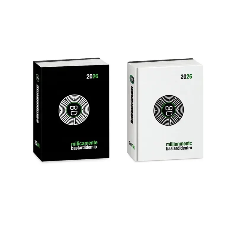 diario scuola 16 mesi datato 20252026 bastardi dentro classic