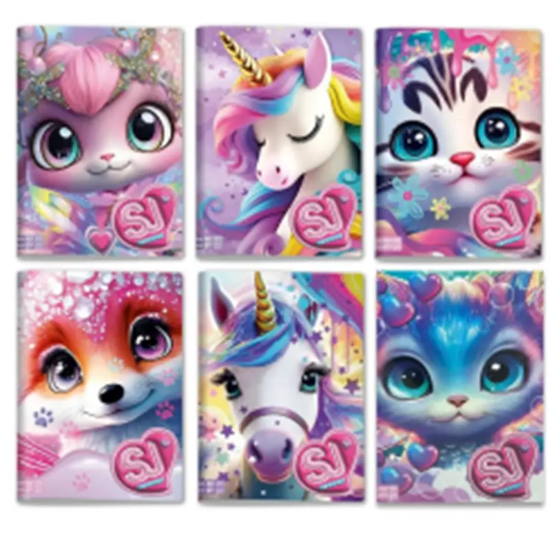 quadernone maxi a4 sj gang animal girl