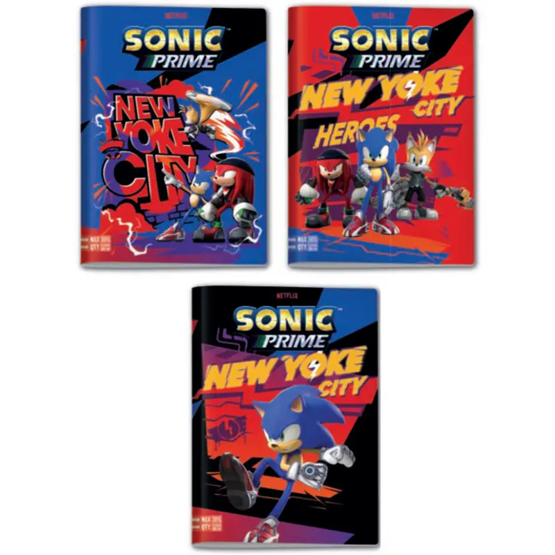 quadernone maxi sonic prime seven