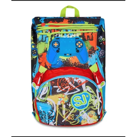 zaino estensibile big game led boy sj gang