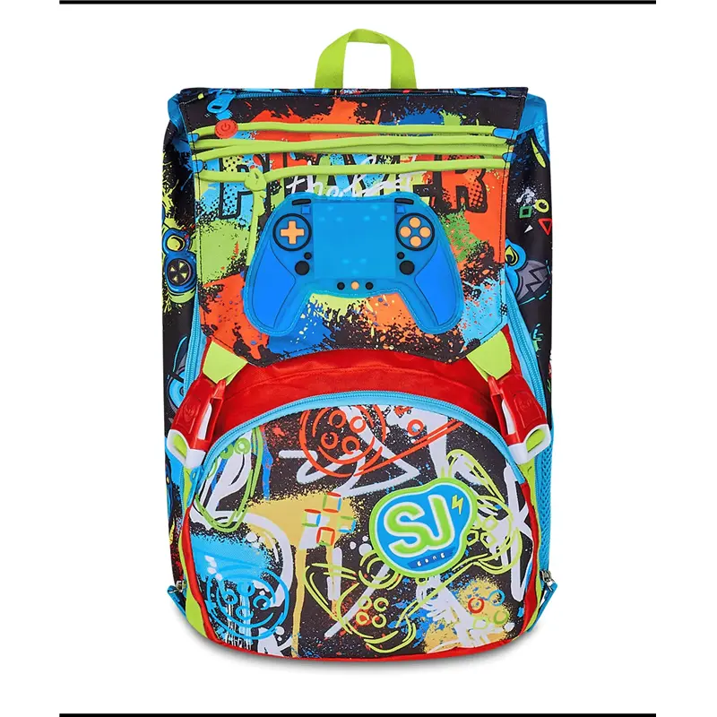 zaino estensibile big game led boy sj gang