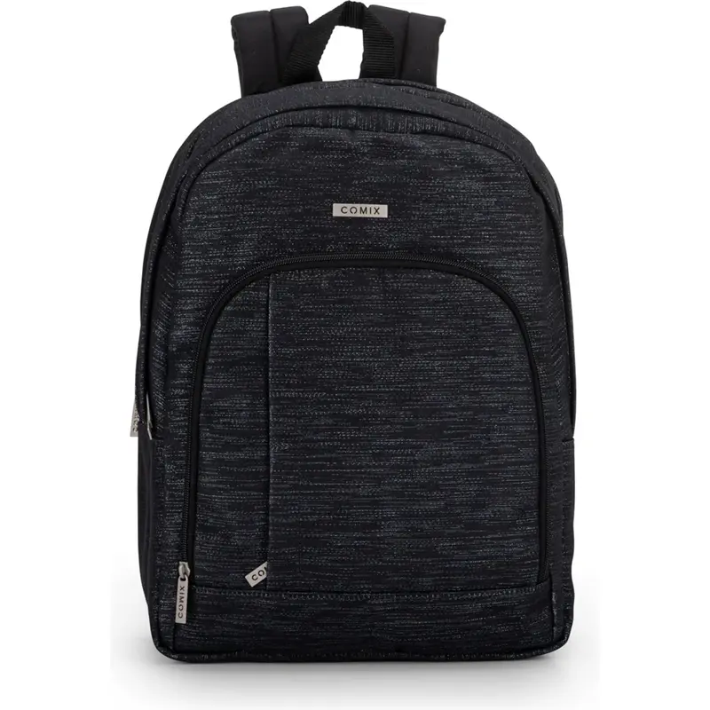 zaino organizzato comix lurex nero