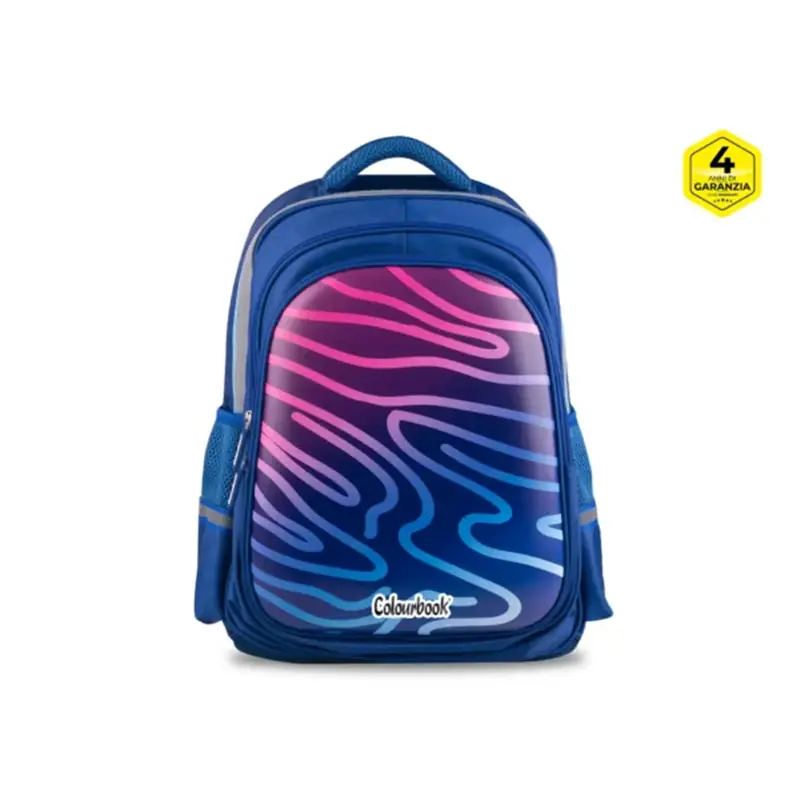 zaino scuola abstract light colourbook