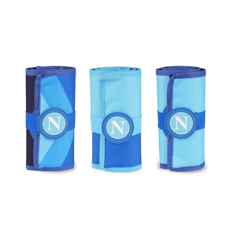 astuccio a rotolo con 50 pastelli ssc napoli